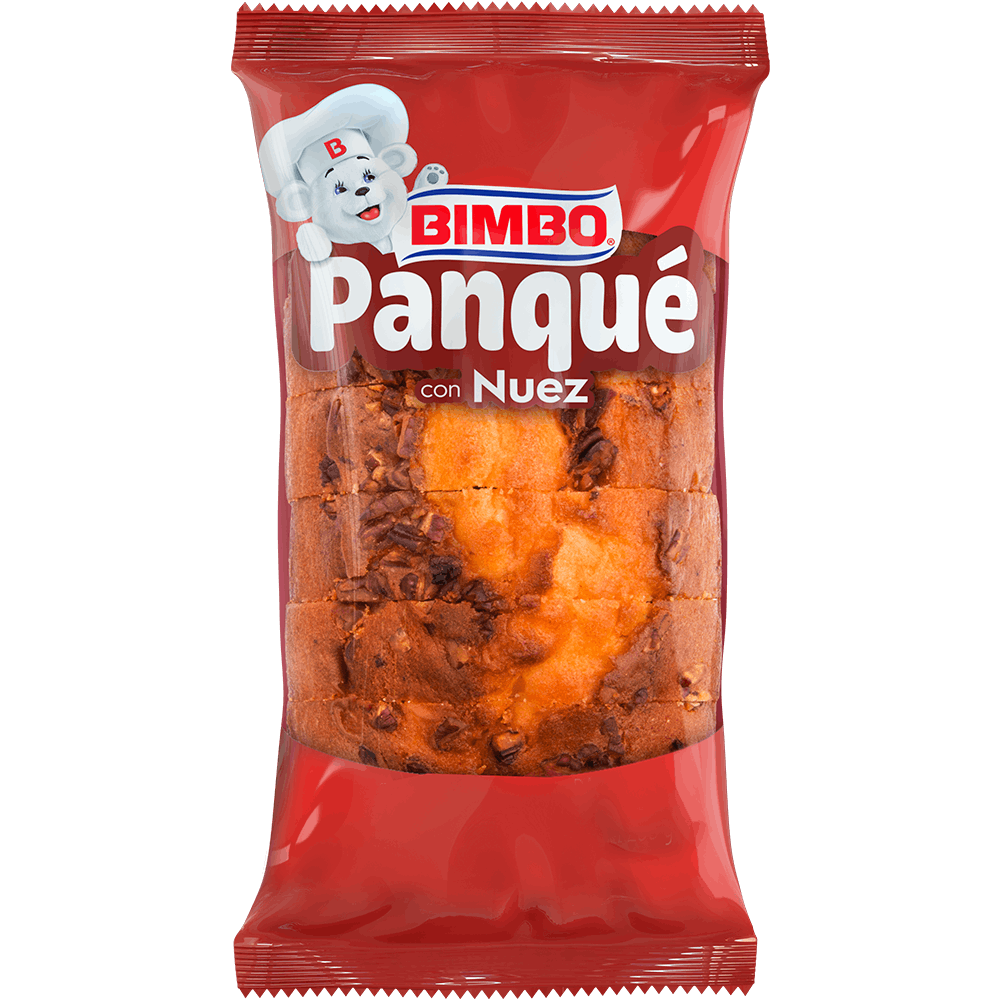 4x3 Bimbo Pan Dulce Panqu Con Nuez En Farmacias