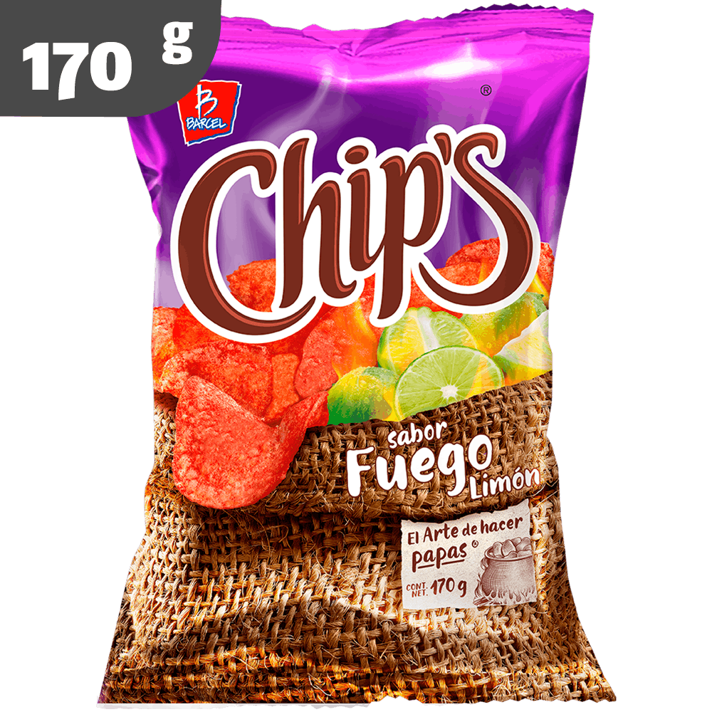 Chips Fuego Barcel 170 g oxxofit
