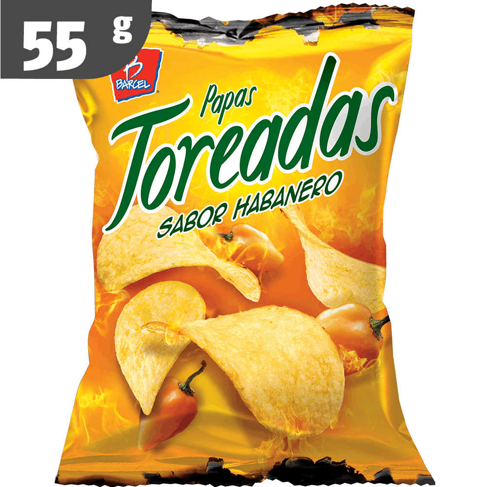 Papas Toreadas Habanero Barcel 55 g oxxofit