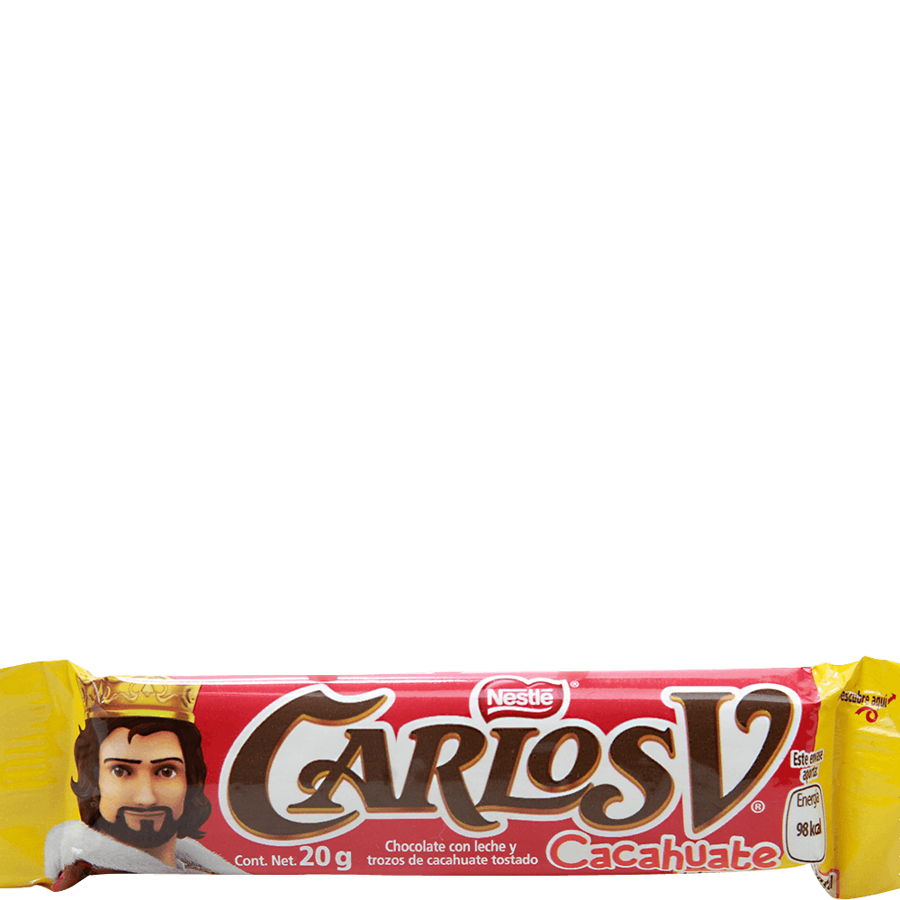 Carlos V Cacahuate 20 g oxxofit